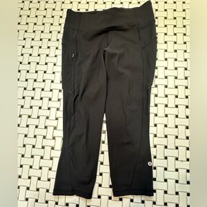 Lululemon Black Cropped Leggings